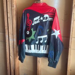 JUST DON LEATHER JACKET 