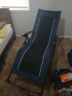 Folding Reclining Lounge Chair