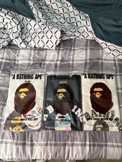 Bape t shirts brand new