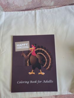 Happy Thanksgiving coloring book