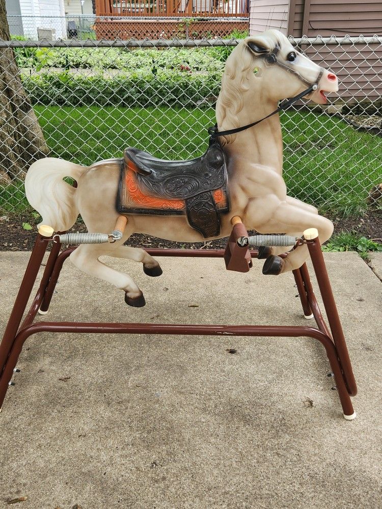 Vintage Wonder Horse Spring Rocker