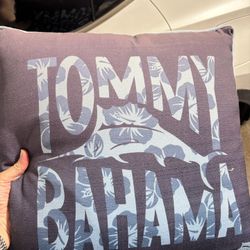 Six Tommy Bahamas Outside Pillow