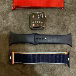 Apple Watch Series 7 – Stainless Steel Gold (45mm) – Excellent Condition!