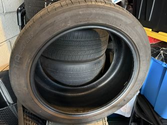 2 Rear Tires 285/45/ 21 Off Mercedes EQS EV For $60.00