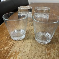 CROWN ROYAL GLASSES (4)
