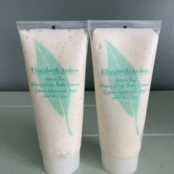 Elizabeth Arden Body Cream Green Tea Honey Drop 3.3 Oz New 2 For $8