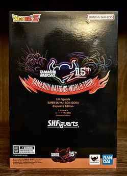 S.H. Figuarts Dragon Ball Z Super Saiyan Son Goku 15th World Tour Exclusive