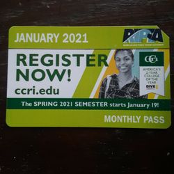 January bus Passes