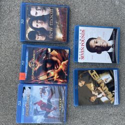 Lot Of Blu Rays (used, Good Condition)