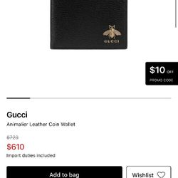 GUCCI WALLET 