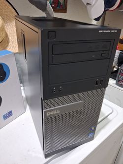 Dell Optiplex 3010 desktop computer.  Windows 10. Intel core i5 processor.  Good condition.  64 bit operating system.   1. 5 Tb hard drive.  dvd reade