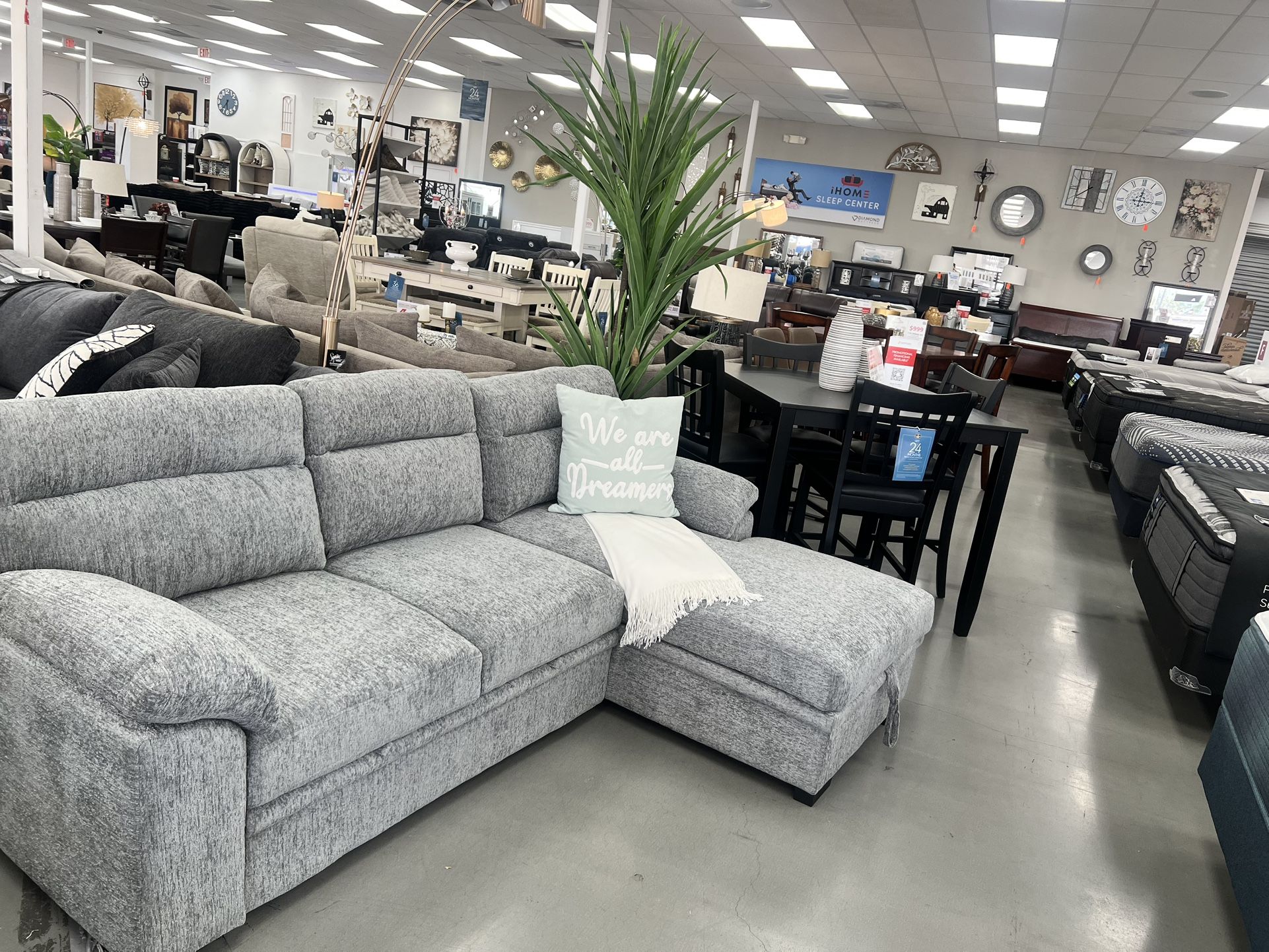 SOFA SLEEPER WITH STORAGE!!!