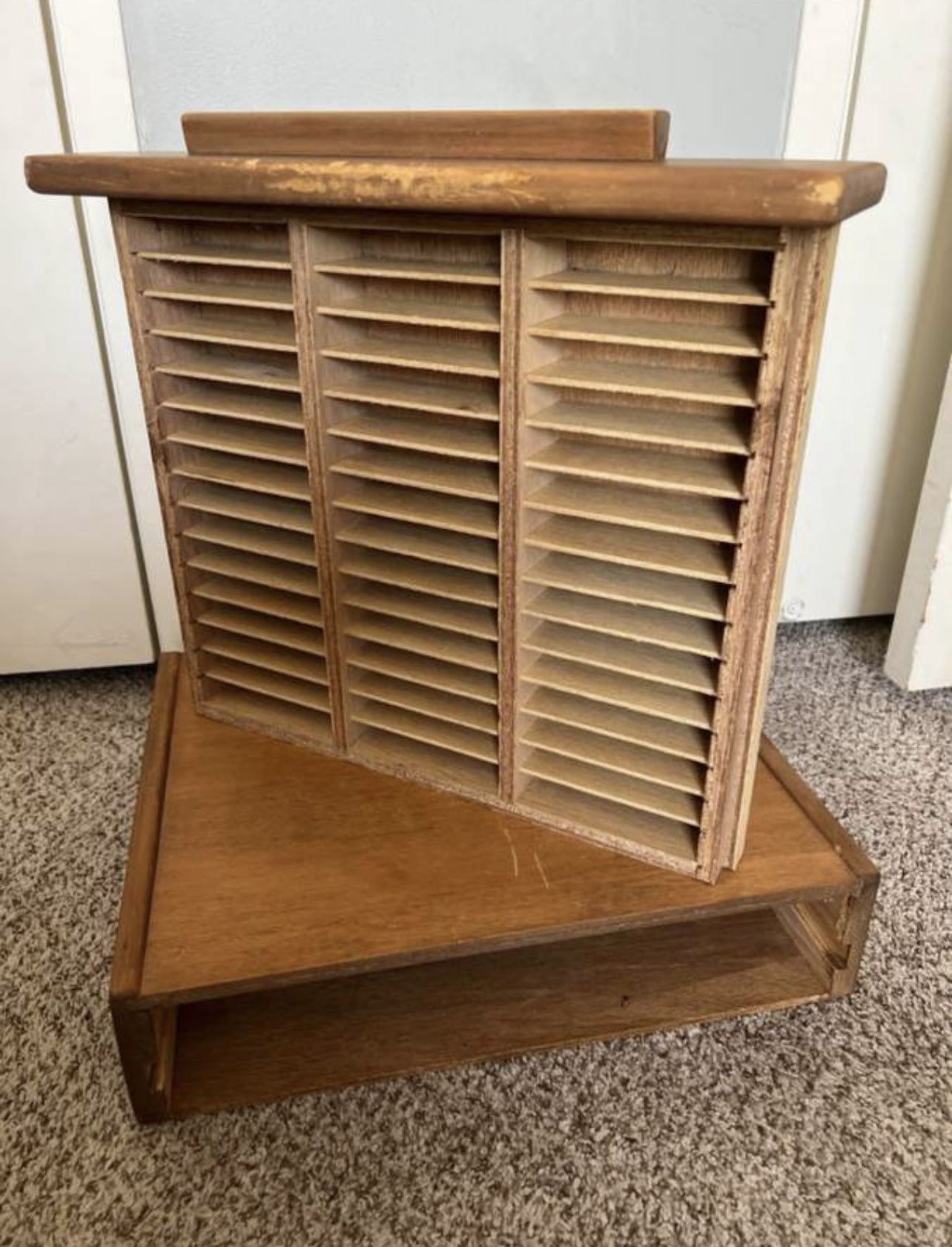 Vintage Cassettes Storage Box