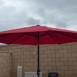 9 Ft Umbrella W Base