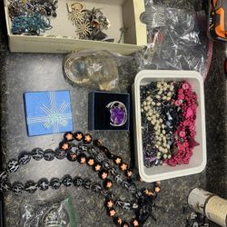 Mostly Vintage Costume Jewelry-