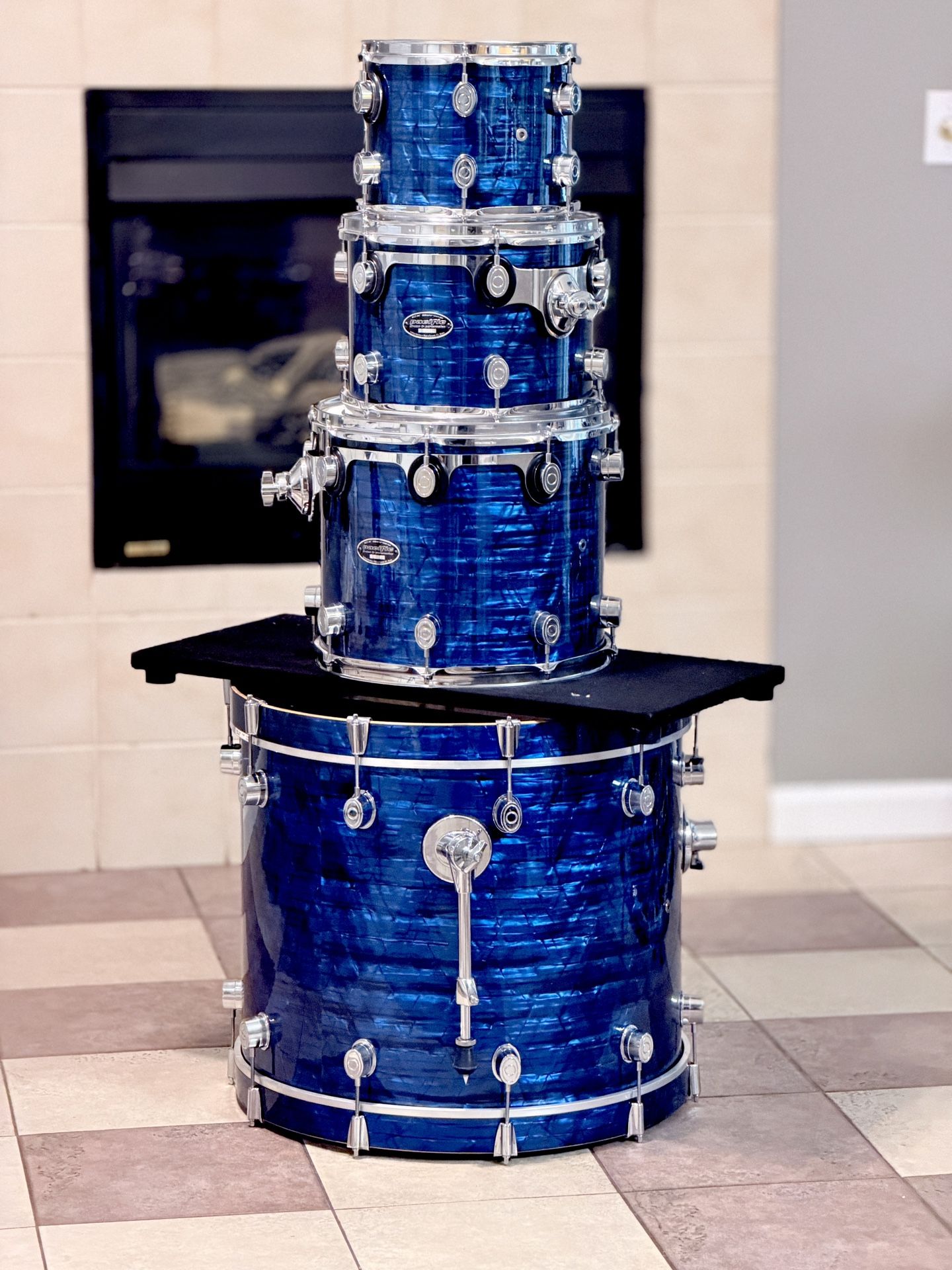SALE/trade DW by PDP CX Ensenada Series Full Maple - Blue Onyx