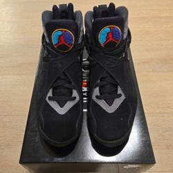 Jordan 8 Retro "Aqua" Sz 9 (2025)