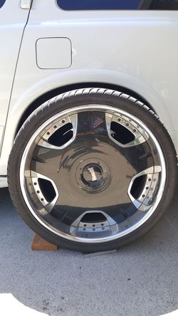 26" Rims with Tires