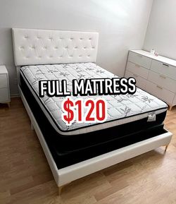 New full mattress only $120