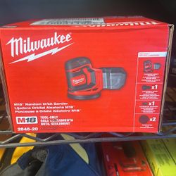 M18 Orbit Sander $100 Tool Only 