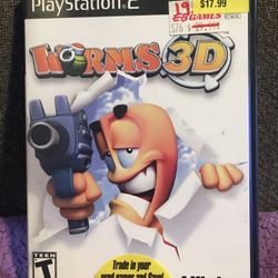 Worms 3D Ps2