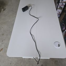 Adjustable Electronic Standing Desk 48x28 Inch (White)