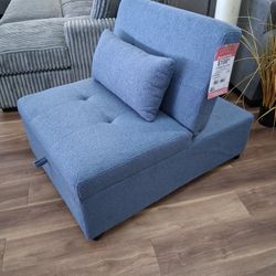 New Convertible Chair In Blue