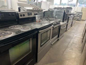 USED STOVES AND WALL OVENS FREE DELIVERY 120 DAY WARRANTY