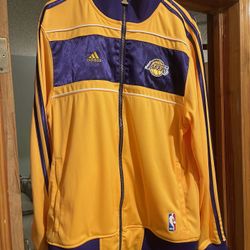 adidas, Los Angeles Lakers, 2010 NBA Championship Ceremony Jacket
