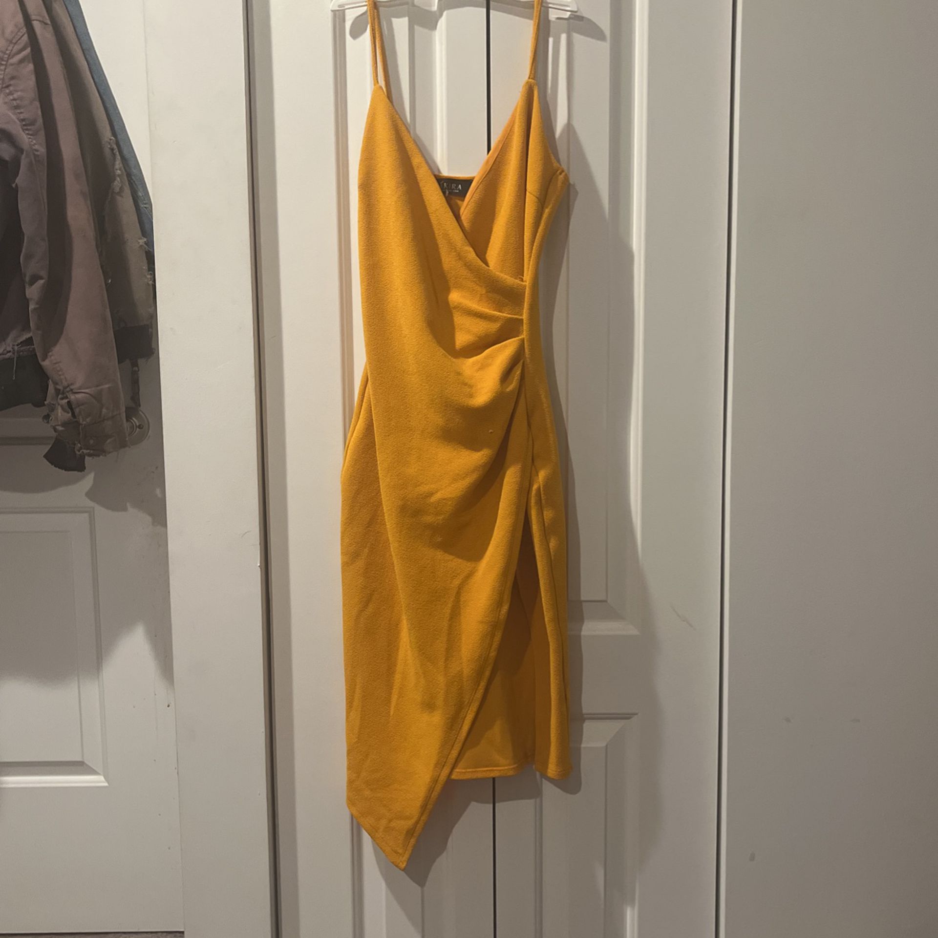 Yellow Akira Bodycon Dress