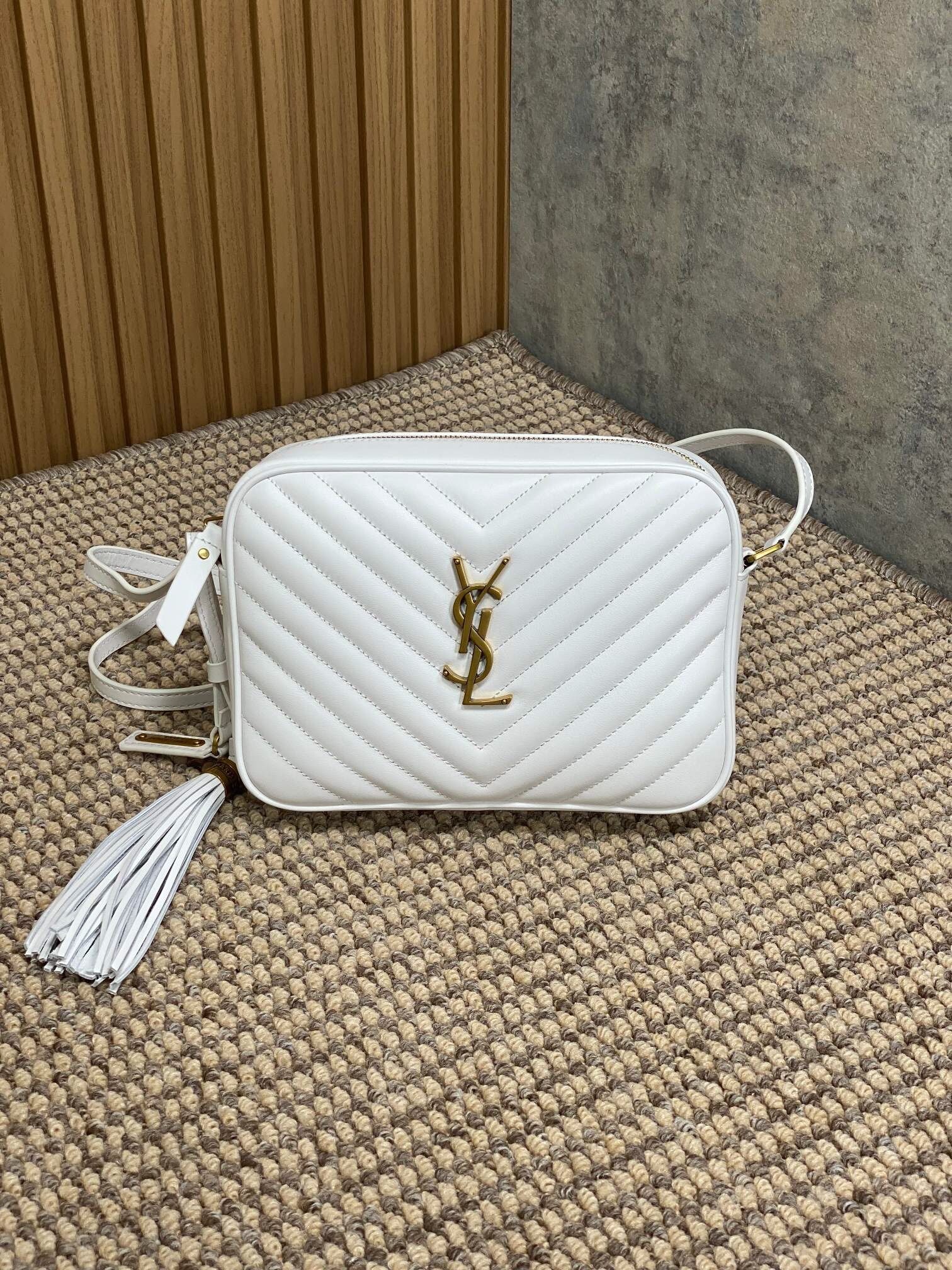 A classic women's shoulder bag