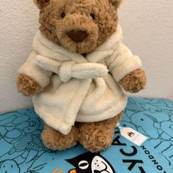 Jellycat Bartholomew Bear Bathrobe Outfit