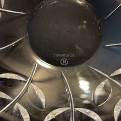 Authentic Tiffany & Co Crystal Bowl Signed