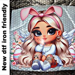 New Easter Dtf Iron Friendly Large Sz