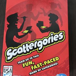 Scattergories Board GAME Brand new 