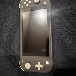 Nintendo switch lite Grey color way