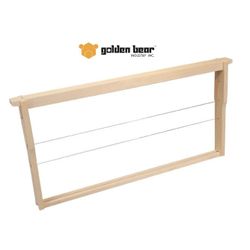 Wired wooden Deep Frame beekeeping