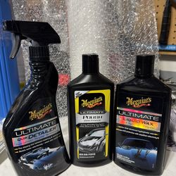 Meguair’s ULTIMATE - Detailer, Polish & Liquid wax