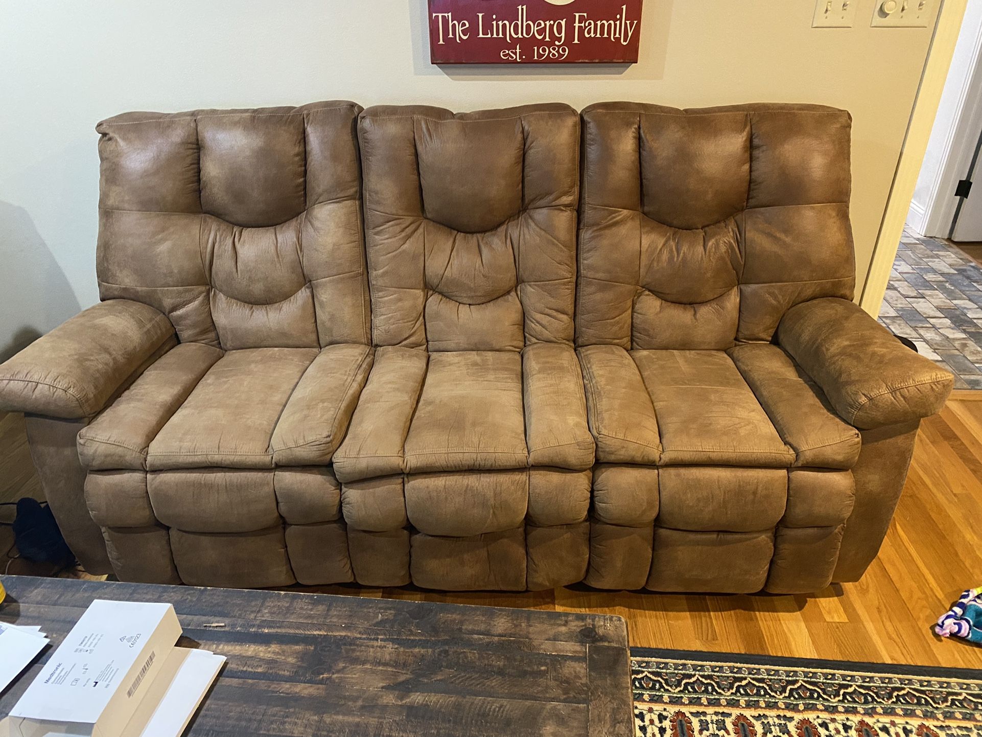 Ashley Reclining Sofa 