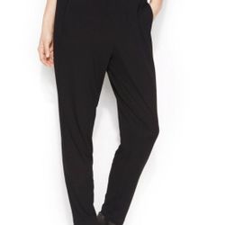 Eillen Fisher Slum Slouchy Pants Small Petite 