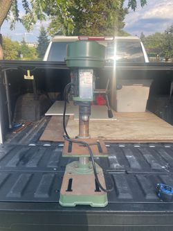 Benchtop Drill Press Green Cast Iron