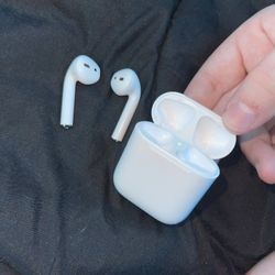AirPods with protective case (negotiable)