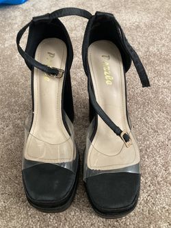 Pazzle Platform Black Heels 👠