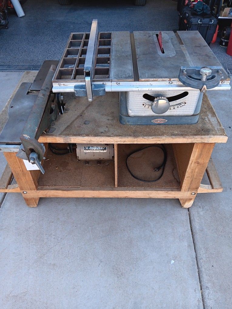 Table Saw And Planer