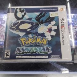 Pokemon Alpha Shapphire (3ds)