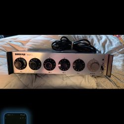 Vintage Shure Bothers Studio Microphone Mixer M68FCA