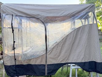 Golf cart enclosure