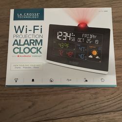 Wi-fi Projection Alarm Clock