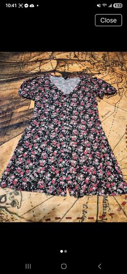 H&M ditsy floral mini dress