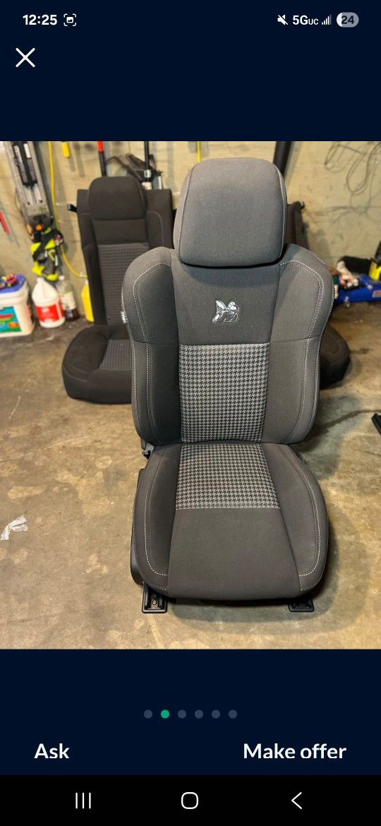 Dodge Charger Srt Complete Seats
